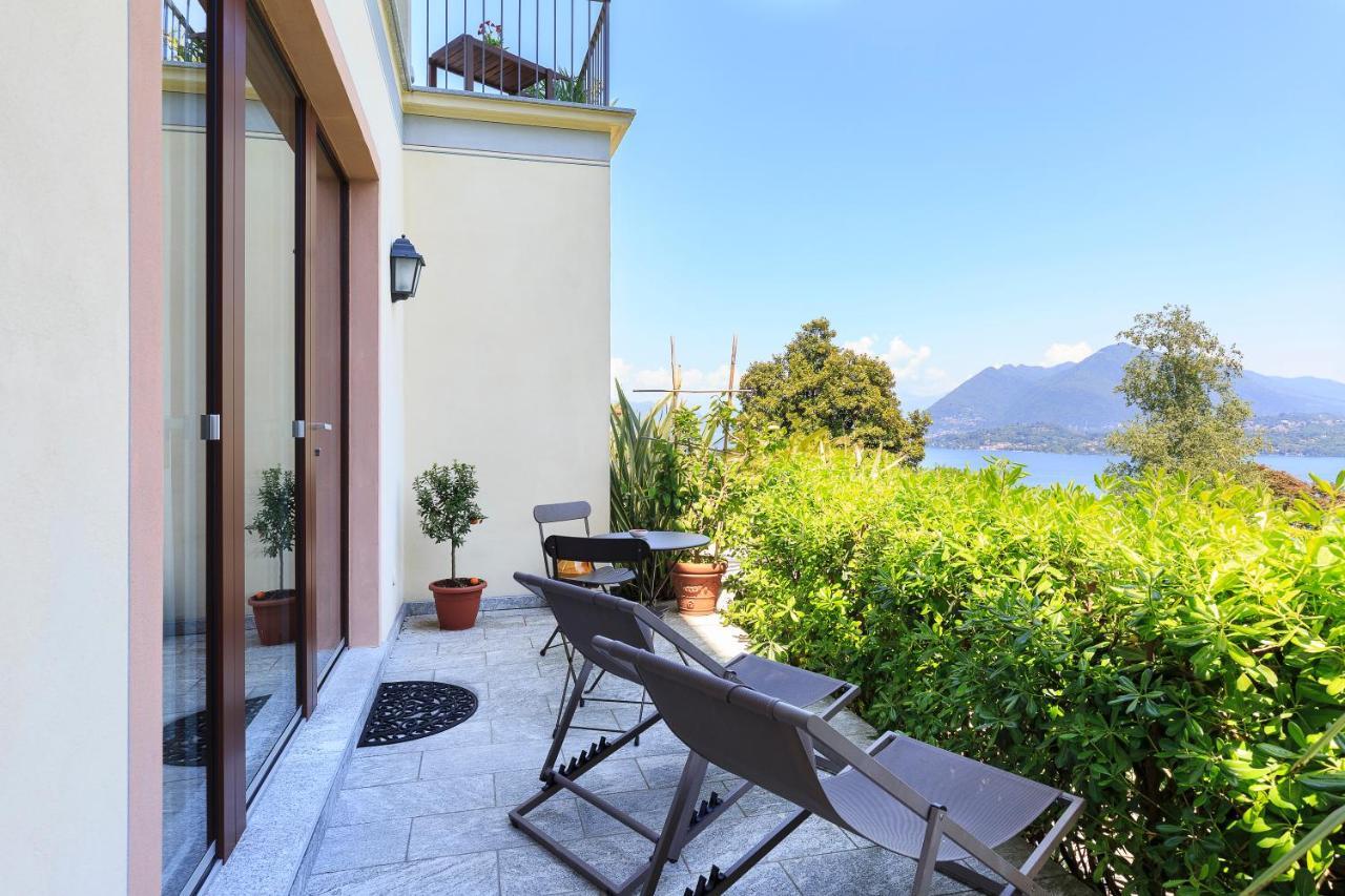 Villa Rubino Apartment Con Giardino E Jacuzzi Vista Lago Stresa Buitenkant foto